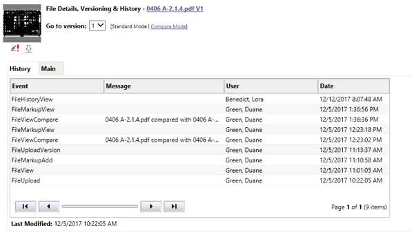 Versioning and File History